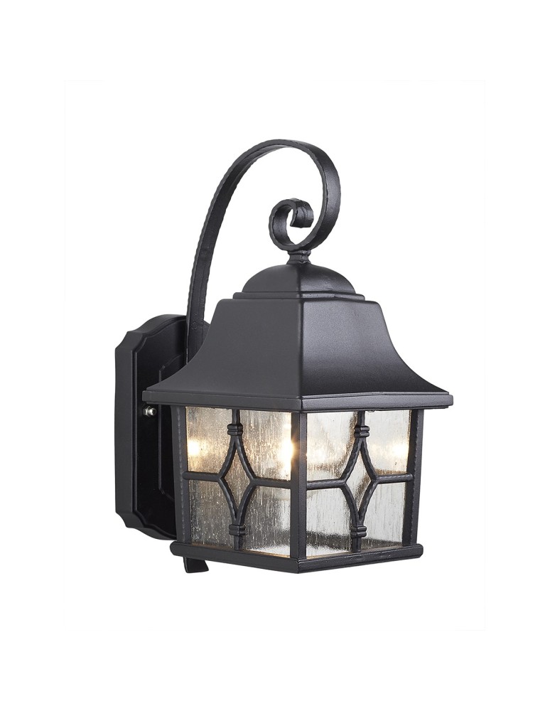Outdoor wall lamps - Elstead KENT Wall lamp E27 1x60W IP44 Black KENT - product kolory-swiatla.pl 1