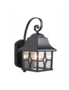Elstead KENT Wall lamp E27 1x60W IP44 Black KENT