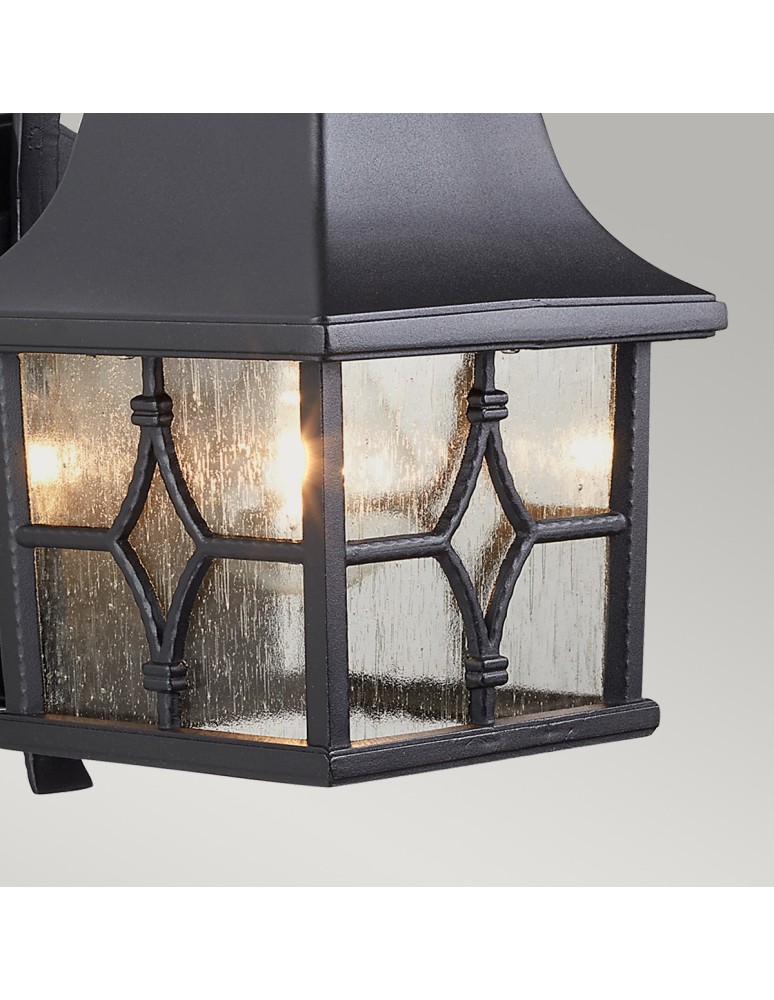 Outdoor wall lamps - Elstead KENT Wall lamp E27 1x60W IP44 Black KENT - product kolory-swiatla.pl 4