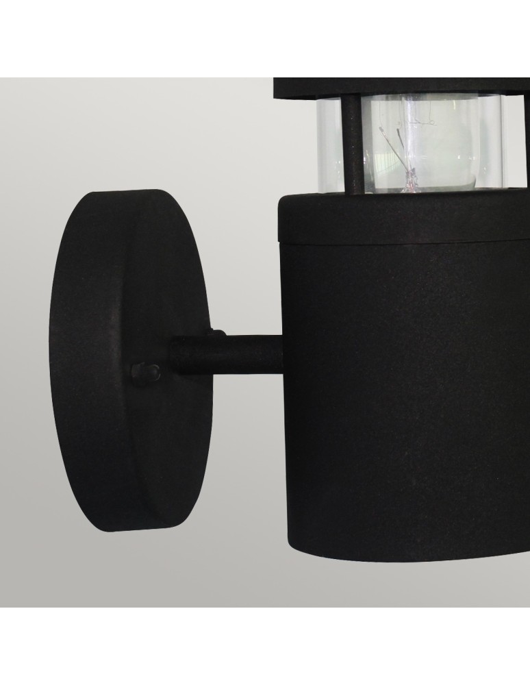 Outdoor wall lamps - Elstead HORNBAEK Wall lamp E27 1x60W IP44 Black HORNBAEK-W1 - product kolory-swiatla.pl 2