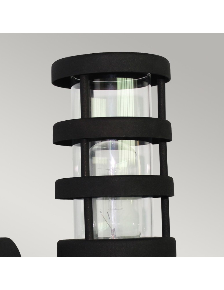 Outdoor wall lamps - Elstead HORNBAEK Wall lamp E27 1x60W IP44 Black HORNBAEK-W1 - product kolory-swiatla.pl 3