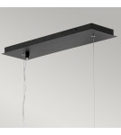 Pendant lamps - Elstead ZUMA Pendant E27 6x60W Black/Silver HK-ZUMA-ISLE-SBS - product 4