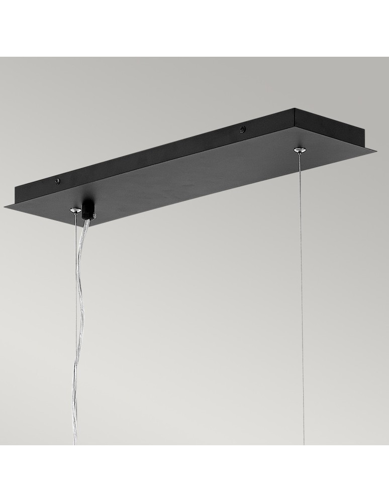 Pendant lamps - Elstead ZUMA Pendant E27 6x60W Black/Silver HK-ZUMA-ISLE-SBS - product kolory-swiatla.pl 4