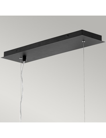 Elstead ZUMA Wisząca E27 6x60W Czarny/Złoty HK-ZUMA-ISLE-SBG - produkt 2