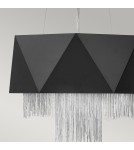Pendant lamps - Elstead ZUMA Pendant E27 6x60W Black/Silver HK-ZUMA6-SBS - product 2