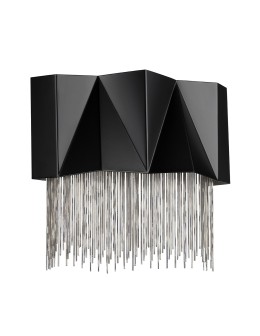Elstead ZUMA Wall lamp G9 3x3W Black/Silver HK-ZUMA-3W-SBS