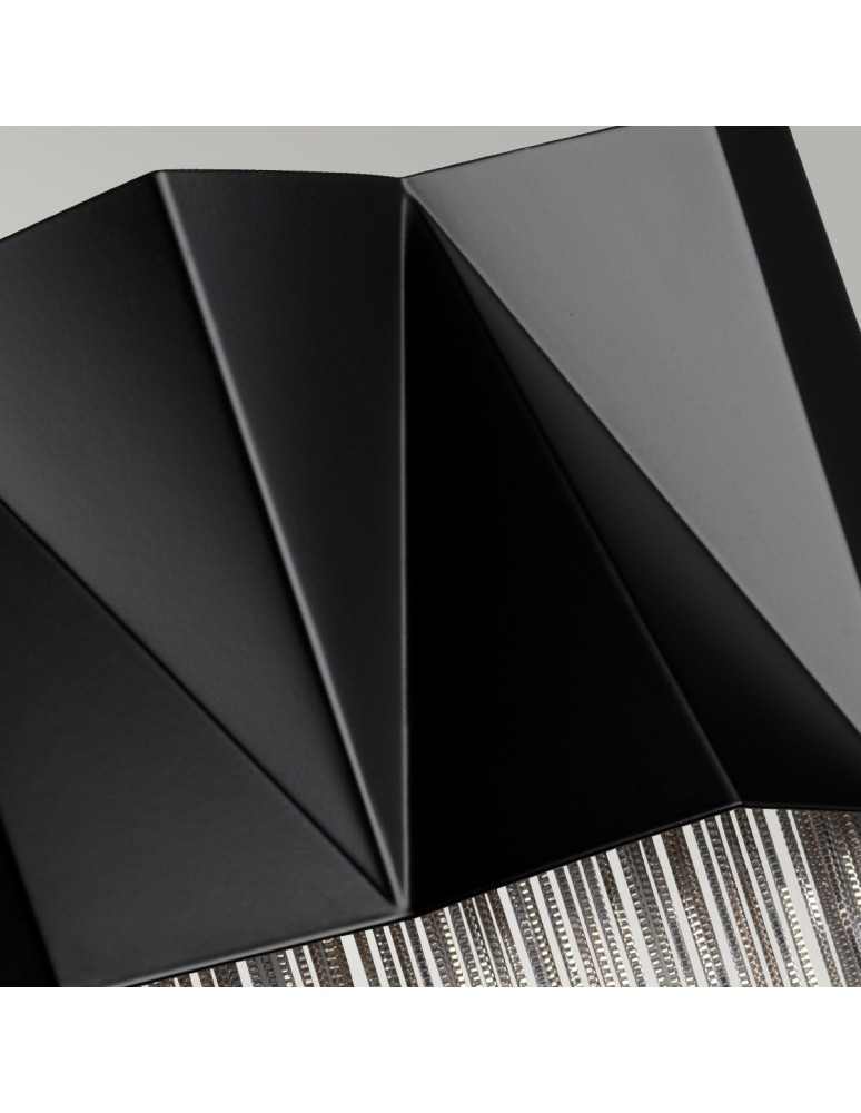 Glamour wall lamps - Elstead ZUMA Wall lamp G9 3x3W Black/Silver HK-ZUMA-3W-SBS - product kolory-swiatla.pl 2