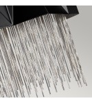 Glamour wall lamps - Elstead ZUMA Wall lamp G9 3x3W Black/Silver HK-ZUMA-3W-SBS - product 3