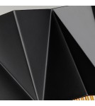 Glamour wall lamps - Elstead ZUMA Wall lamp G9 3x3W Black/Gold HK-ZUMA-3W-SBG - product 2