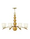 Elstead ZELDA Żyrandol E27 8x60W Mosiądz HK-ZELDA8-VS