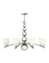 Elstead ZELDA Chandelier E27 8x60W Nickel HK-ZELDA8-PN