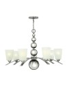 Elstead ZELDA Chandelier E27 7x60W Nickel HK-ZELDA7-PN