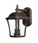 Kinkiety zewnętrzne - Elstead WABASH Kinkiet E14 2x40W IP44 Brązowy HK-WABASH2-M - produkt 1