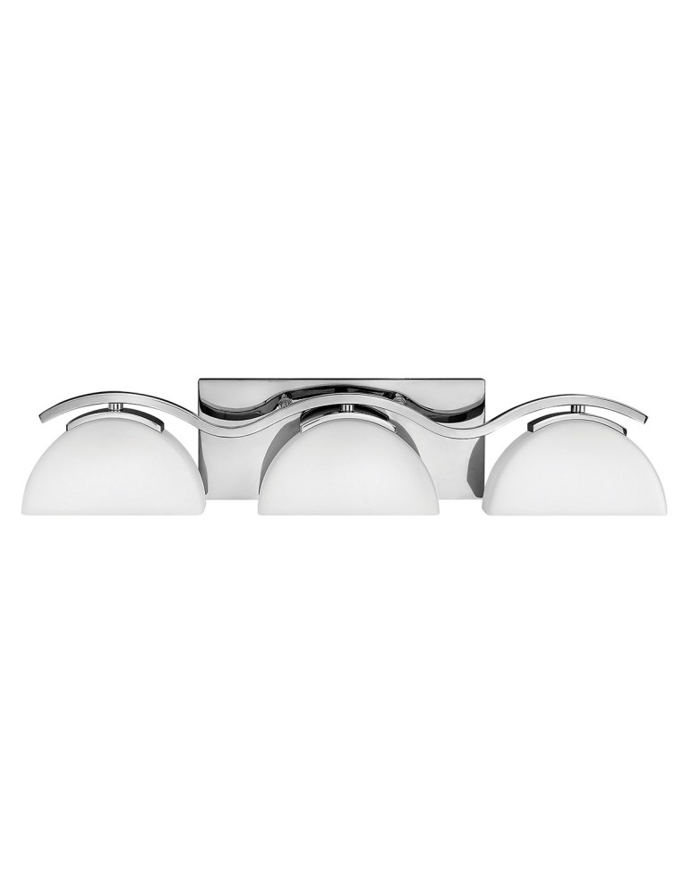 Bathroom wall lamps - Elstead VERVE Wall lamp G9 3x3W IP44 Chrome HK-VERVE3-BATH - product kolory-swiatla.pl 1