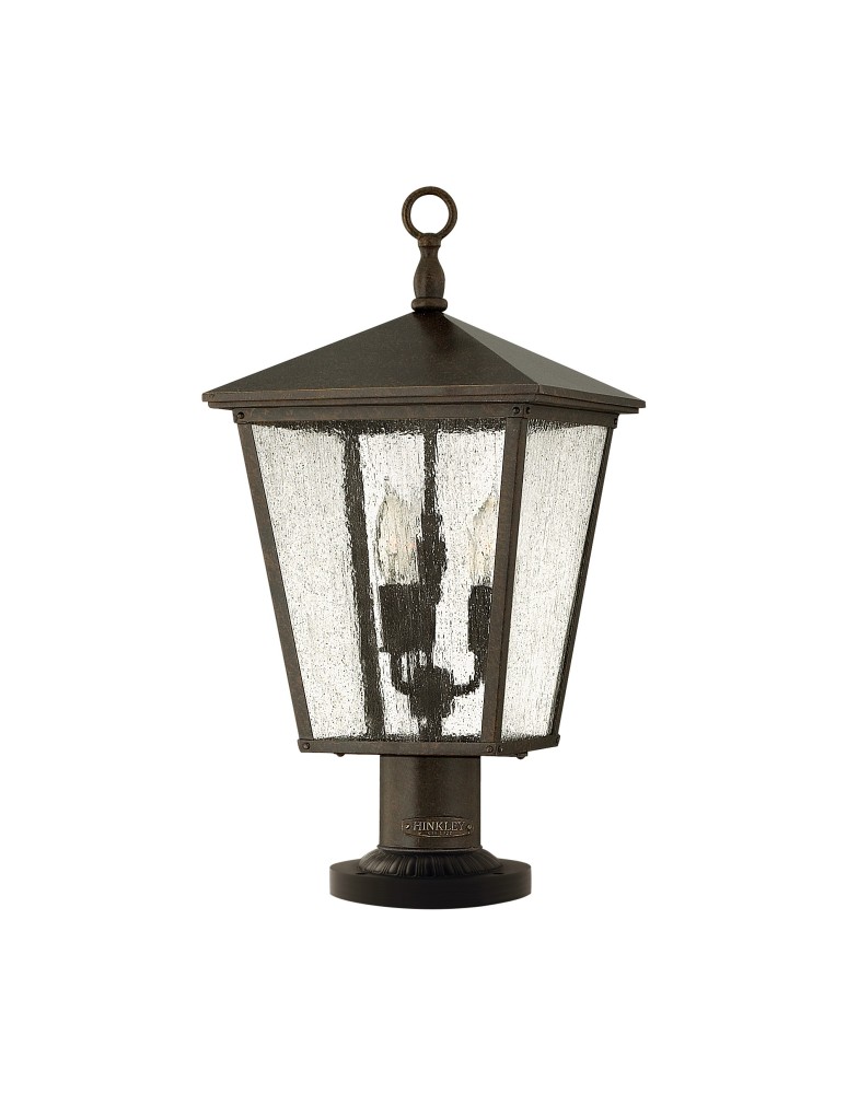 Standing garden lamps - Elstead TRELLIS Outdoor Standing E14 3x60W IP44 Brown HK-TRELLIS3-L. - product kolory-swiatla.pl 1
