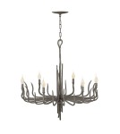 Chandelier chandeliers - Elstead SPYRE Chandelier E14 6x60W Brown HK-SPYRE6C-MMB - product 1