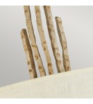 Glamour wall lamps - Elstead SPYRE Wall lamp E14 2x60W Gold HK-SPYRE2-CPG - product 2