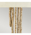 Glamour wall lamps - Elstead SPYRE Wall lamp E14 2x60W Gold HK-SPYRE2-CPG - product 3