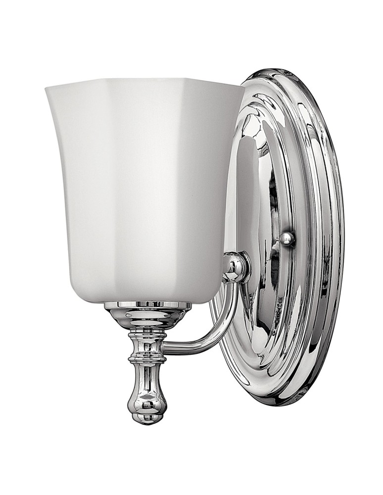 Bathroom wall lamps - Elstead SHELLY Wall lamp G9 1x3W IP44 Chrome HK-SHELLY1-BATH - product kolory-swiatla.pl 1