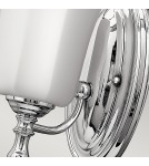 Bathroom wall lamps - Elstead SHELLY Wall lamp G9 1x3W IP44 Chrome HK-SHELLY1-BATH - product 3