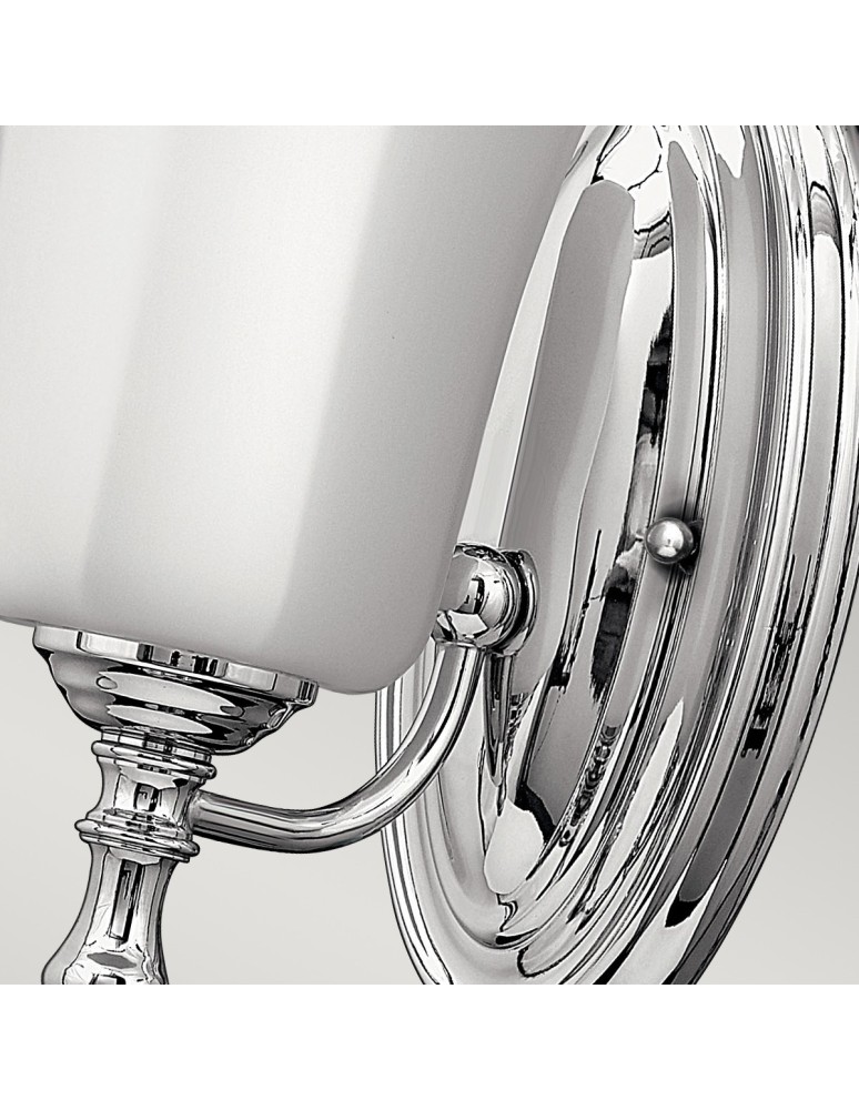 Bathroom wall lamps - Elstead SHELLY Wall lamp G9 1x3W IP44 Chrome HK-SHELLY1-BATH - product kolory-swiatla.pl 3