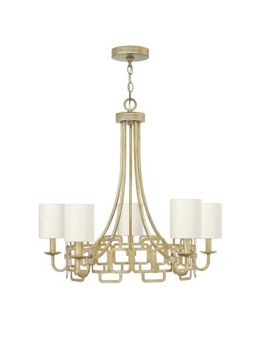 Elstead SABINA Chandelier E14 5x40W Silver HK-SABINA5