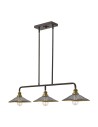 Elstead RIGBY E27 3x60W Brown Chandelier HK-RIGBY-ISLE-KZ