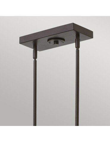 Elstead RIGBY Żyrandol E27 3x60W Brązowy HK-RIGBY-ISLE-KZ - produkt 2