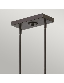 Elstead RIGBY Żyrandol E27 3x60W Brązowy HK-RIGBY-ISLE-KZ - produkt 2