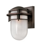 Outdoor wall lamps - Elstead REEF Wall lamp E27 1x60W IP44 Brown HK-REEF-SM-VZ - product 1