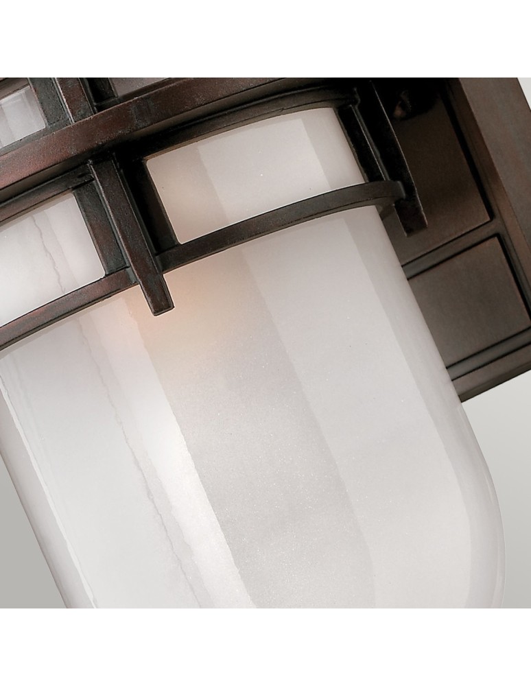 Outdoor wall lamps - Elstead REEF Wall lamp E27 1x60W IP44 Brown HK-REEF-SM-VZ - product kolory-swiatla.pl 3