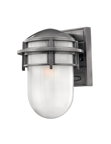 Elstead REEF Wall lamp E27 1x60W IP44 Graphite HK-REEF-SM-HE