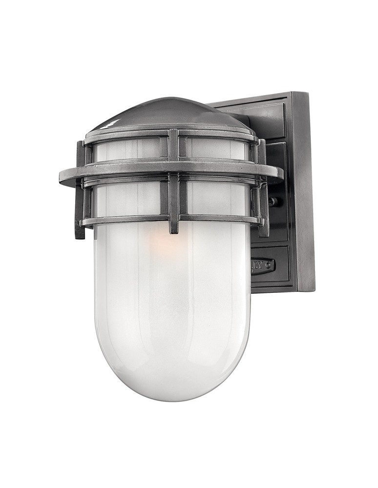 Outdoor wall lamps - Elstead REEF Wall lamp E27 1x60W IP44 Graphite HK-REEF-SM-HE - product kolory-swiatla.pl 1