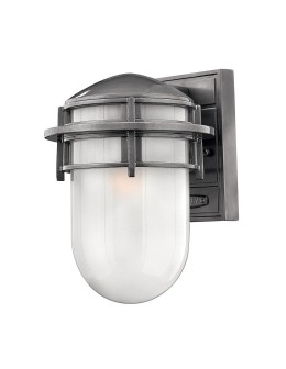 Elstead REEF Kinkiet E27 1x60W IP44 Grafitowy HK-REEF-SM-HE