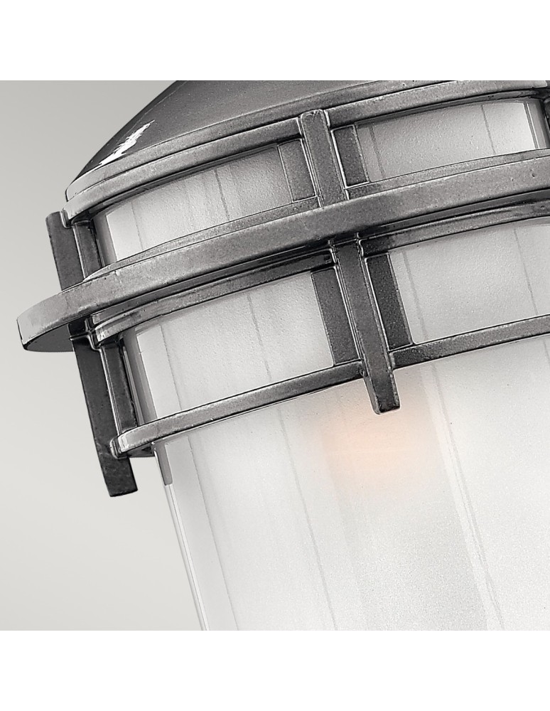 Outdoor wall lamps - Elstead REEF Wall lamp E27 1x60W IP44 Graphite HK-REEF-SM-HE - product kolory-swiatla.pl 3