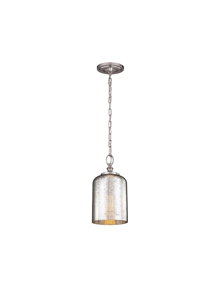 Hampton style pendant lamps - Feiss HOUNSLOW 1x60W E27 FE/HOUNSLOW/P BS Pendant. - product kolory-swiatla.pl 1