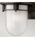 Outdoor wall lamps - Elstead REEF Wall lamp E27 1x60W IP44 Brown HK-REEF-MINI-VZ - product 3