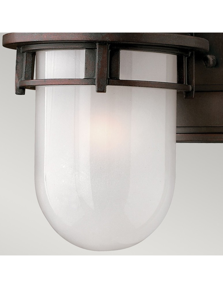 Outdoor wall lamps - Elstead REEF Wall lamp E27 1x60W IP44 Brown HK-REEF-MINI-VZ - product kolory-swiatla.pl 3