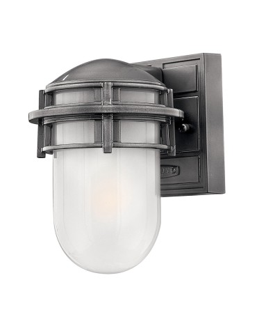 Elstead REEF Wall lamp E27 1x60W IP44 Graphite HK-REEF-MINI-HE