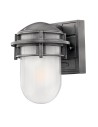 Elstead REEF Wall lamp E27 1x60W IP44 Graphite HK-REEF-MINI-HE