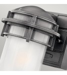 Outdoor wall lamps - Elstead REEF Wall lamp E27 1x60W IP44 Graphite HK-REEF-MINI-HE - product 2