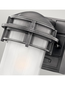 Elstead REEF Wall lamp E27 1x60W IP44 Graphite HK-REEF-MINI-HE - product 2