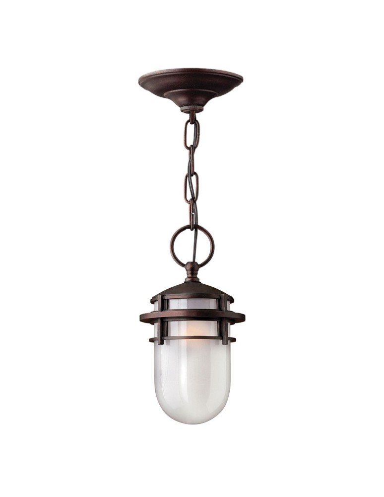 Pendant lamps - Elstead REEF Pendant E27 1x60W Brown HK-REEF8-VZ - product kolory-swiatla.pl 1