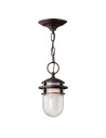 Elstead REEF Pendant E27 1x60W Brown HK-REEF8-VZ