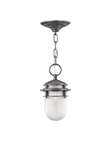 Elstead REEF Pendant E27 1x60W Graphite HK-REEF8-HE