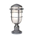 Standing garden lamps - Elstead REEF Outdoor Standing E27 1x100W IP44 Graphite HK-REEF3-HE - product 1