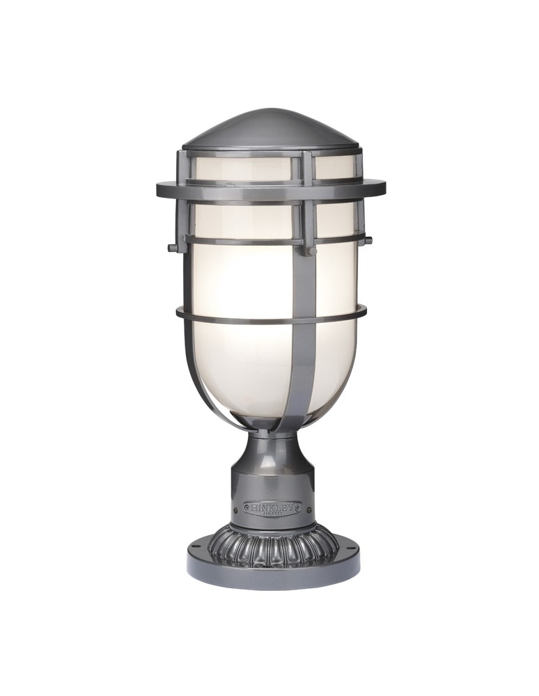 Standing garden lamps - Elstead REEF Outdoor Standing E27 1x100W IP44 Graphite HK-REEF3-HE - product kolory-swiatla.pl 1