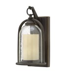 Outdoor wall lamps - Elstead QUINCY Wall lamp E27 1x100W IP44 Brown HK-QUINCY-S - product 1