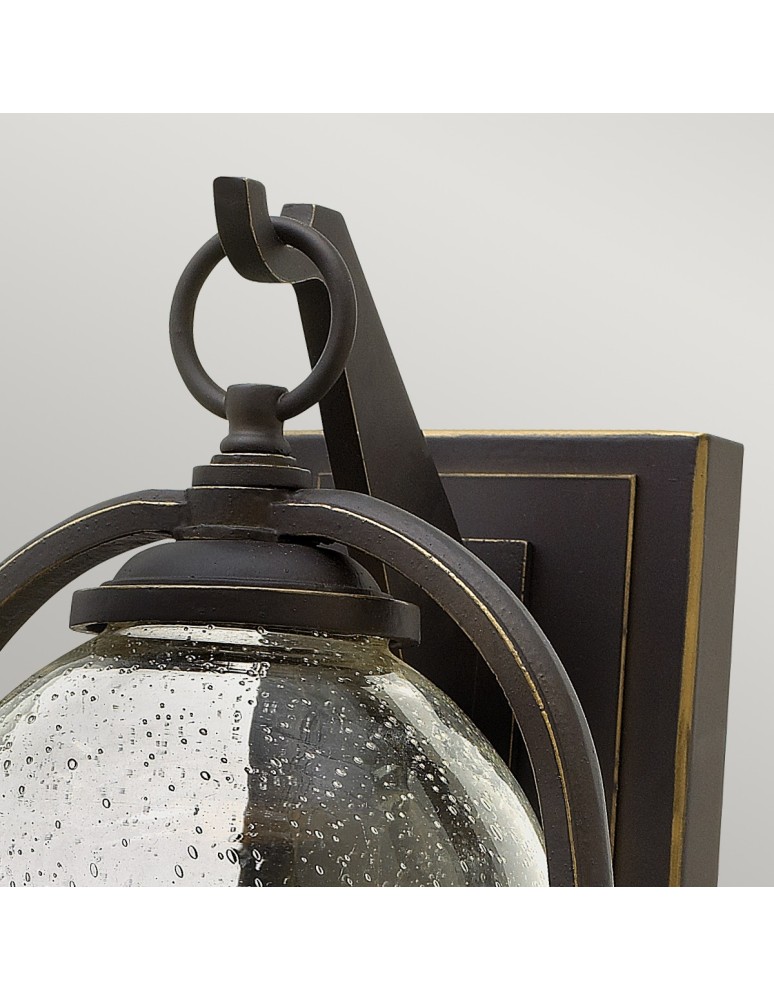 Outdoor wall lamps - Elstead QUINCY Wall lamp E27 1x100W IP44 Brown HK-QUINCY-M - product kolory-swiatla.pl 3