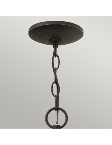 Elstead QUINCY Wisząca E27 1x100W Brązowy HK-QUINCY8-M - produkt 2